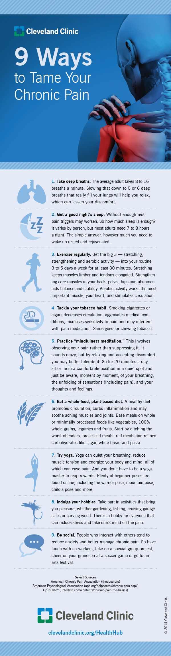 9 Ways To Tame Your Chronic Pain 9 Ways To Tame Your Chronic Pain