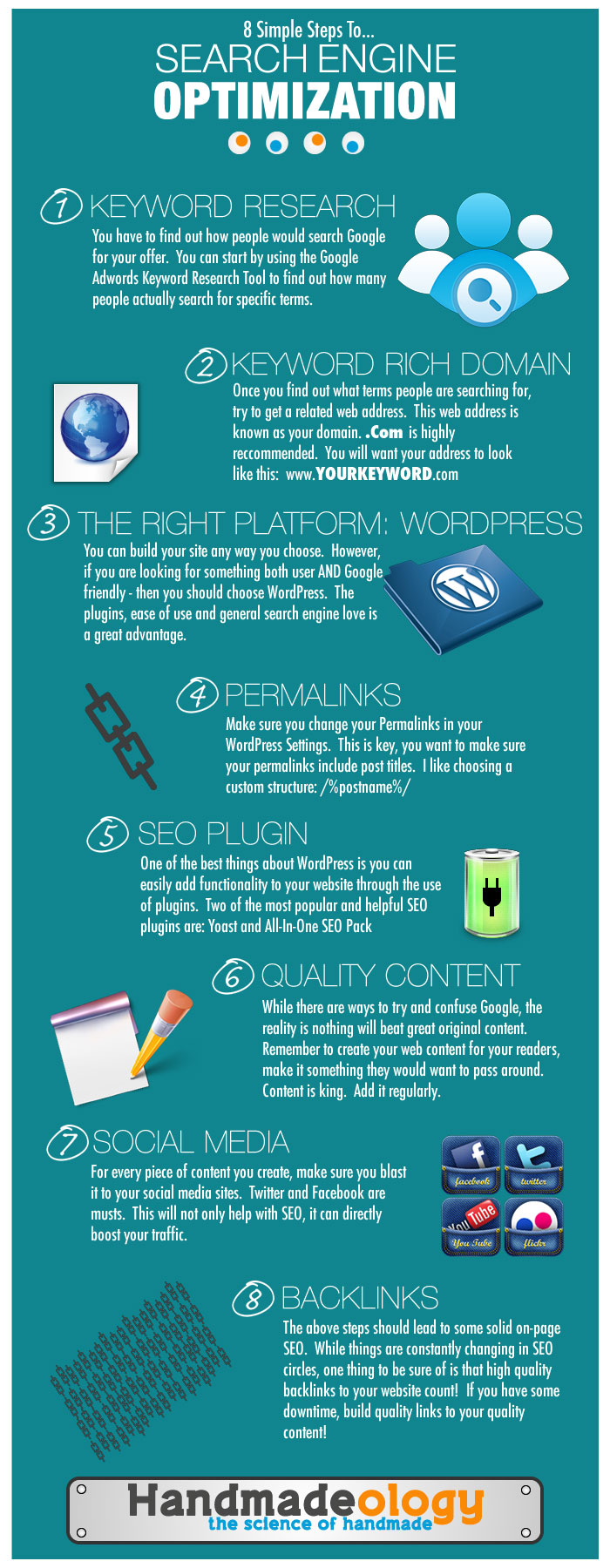8 Simple Steps To Search Engine Optimization 8 Simple Steps To Search Engine Optimization