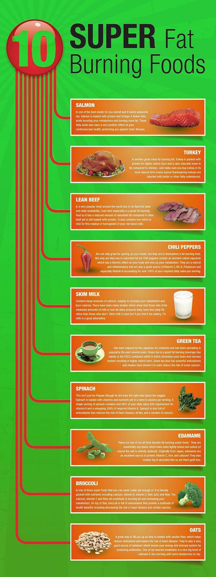 10 Super Fat Burning Foods 10 Super Fat Burning Foods