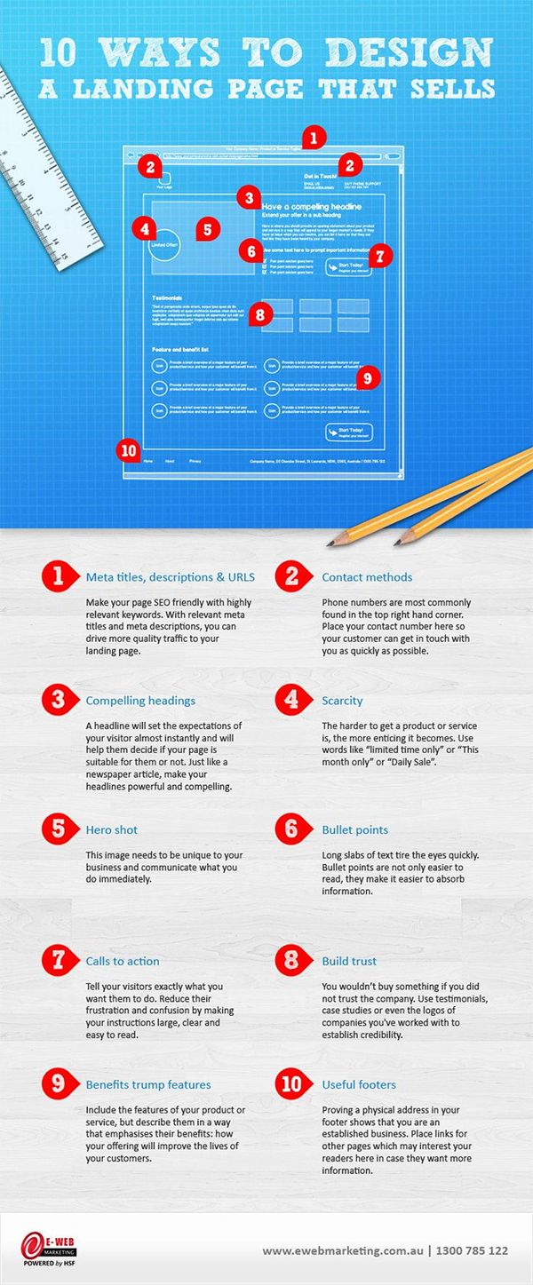 10 Ways to Design a Landing Page that Sells 10 Ways to Design a Landing Page that Sells