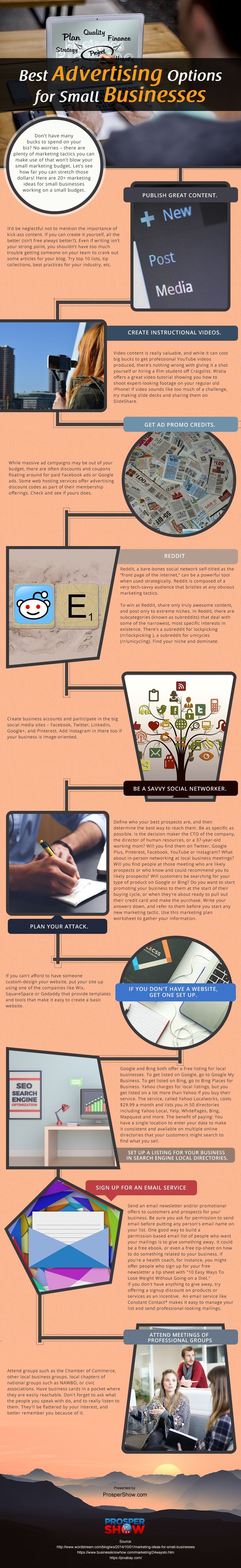 Best Advertising Options for Small Businesses Best Advertising Options for Small Businesses